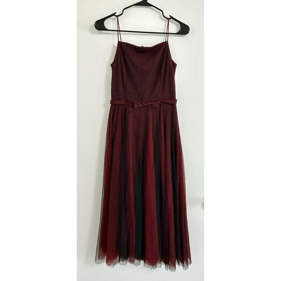 Cache Dresses & Skirts - Cache VTG 90s Y2K Dress Tulle Mesh Dark Romantic Goth Vamp Fairy Whimsi SM READ